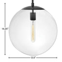 Hinkley Warby Medium Orb Pendant Alternative Image 1