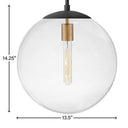 Hinkley Warby Medium Orb Pendant Alternative Image 5