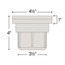 Hinkley Well Light Variable Output LED Alternative Image 3000K Flat Top in Bronze Finish Alternative Image 2