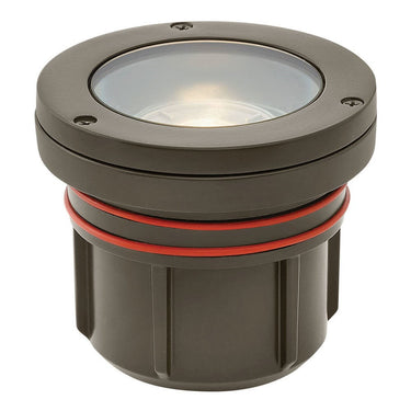Hinkley Well Light Variable Output LED 3000K Flat Top in Bronze Finish 