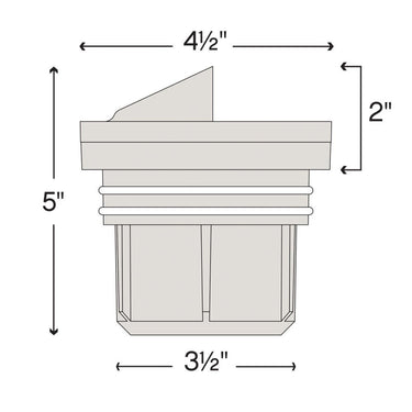 Hinkley Well Light Variable Output LED Alternative Image 3000K Shielded Alternative Image 4