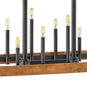 Hinkley Wells Large Eighteen Light Linear Chandelier Alternative Image 3