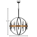 Hinkley Wells Medium Orb Chandelier Alternative Image 1