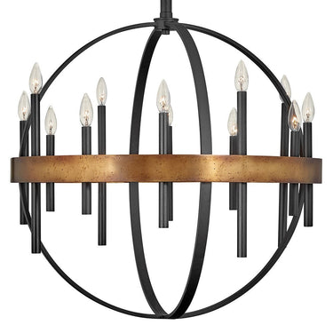 Hinkley Wells Medium Orb Chandelier Alternative Image 2