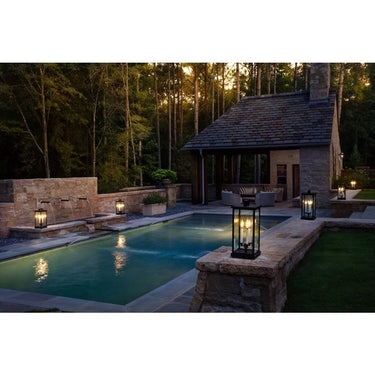 Hinkley Weymouth Alternative Image 12V LED Outdoor Medium Pier Mount Lantern Alternative Image 7