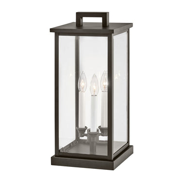 Hinkley Weymouth Alternative Image 12V LED Outdoor Medium Pier Mount Lantern Alternative Image 3