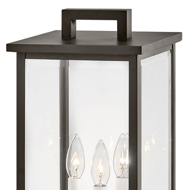 Hinkley Weymouth Alternative Image 12V LED Outdoor Medium Pier Mount Lantern Alternative Image 4
