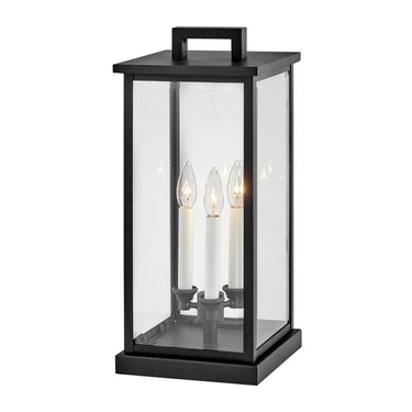 Hinkley Weymouth 12V LED Outdoor Medium Pier Mount Lantern 