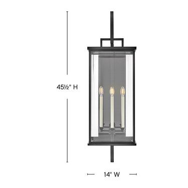 Hinkley Weymouth Outdoor Extra Large Wall Mount Lantern Alternative Image 1