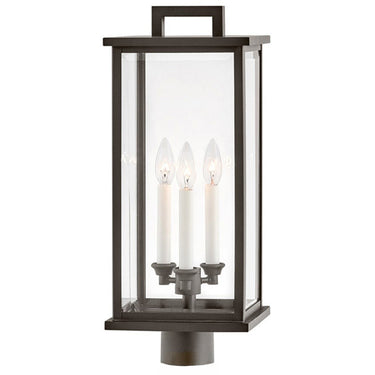 Hinkley Weymouth Outdoor Large Post Mount Lantern Alternative Image 4