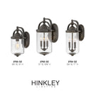 Hinkley Willoughby Outdoor Medium Wall Mount Lantern - Alternative Image 2755OZ Alternative Image 2