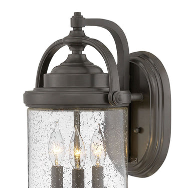 Hinkley Willoughby Outdoor Medium Wall Mount Lantern - Alternative Image 2755OZ Alternative Image 3