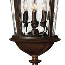 Hinkley Windsor Alternative Image 12.5" Outdoor Large Hanging Lantern in River Rock Finish Alternative Image 3