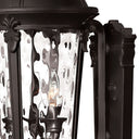Hinkley Windsor Outdoor Large Wall Mount Lantern in Black Finish Alternative Image 1