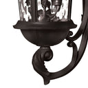 Hinkley Windsor Outdoor Large Wall Mount Lantern in Black Finish Alternative Image 2