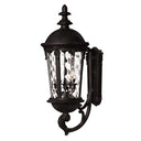 Hinkley Windsor Outdoor Large Wall Mount Lantern in Black Finish 