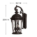 Hinkley Windsor Outdoor Medium Wall Mount Lantern Alternative Image 1