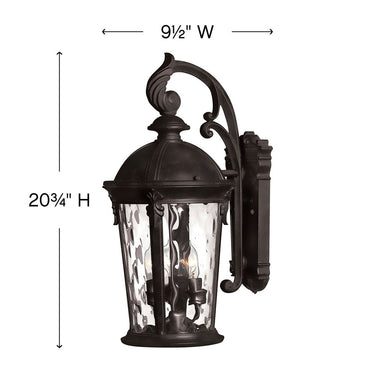 Hinkley Windsor Outdoor Medium Wall Mount Lantern Alternative Image 1