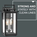 Hinkley Winthorpe Outdoor Large Wall Mount Lantern Alternative Image 5