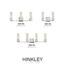 Hinkley Xander Medium Three Light Vanity Wall Sconce Alternative Image 9