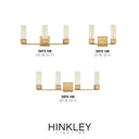 Hinkley Xander Medium Three Light Vanity Wall Sconce Alternative Image 3