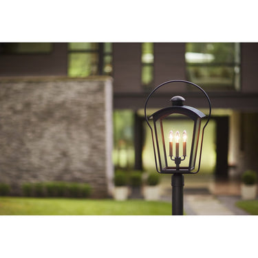 Hinkley Yale Outdoor Large Post Mount Lantern Alternative Image 6