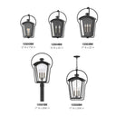 Hinkley Yale Outdoor Large Post Mount Lantern Alternative Image 4