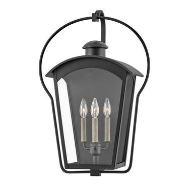 Hinkley Yale Outdoor Large Wall Mount Lantern - 13303BK 