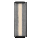 Hinkley Zayde Outdoor Large Wall Mount Lantern in Black Finish Alternative Image 4