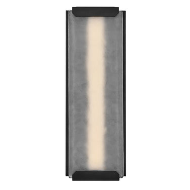 Hinkley Zayde Outdoor Large Wall Mount Lantern in Black Finish Alternative Image 4