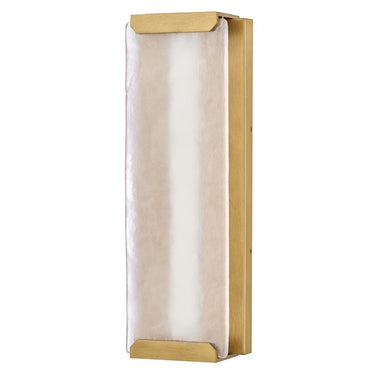 Hinkley Zayde Outdoor Large Wall Mount Lantern in Heritage Brass Finish Alternative Image 2