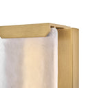 Hinkley Zayde Outdoor Large Wall Mount Lantern in Heritage Brass Finish Alternative Image 3