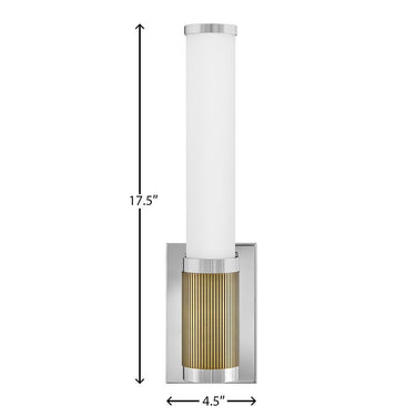Hinkley Zevi Medium LED Sconce Alternative Image 13