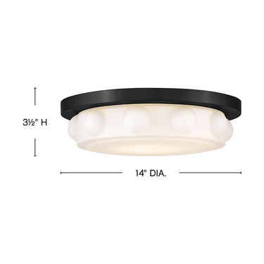Hinkley Zoey Medium LED Flush Mount - HL47601 Alternative Image 1
