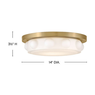 Hinkley Zoey Medium LED Flush Mount - HL47601 Alternative Image 5