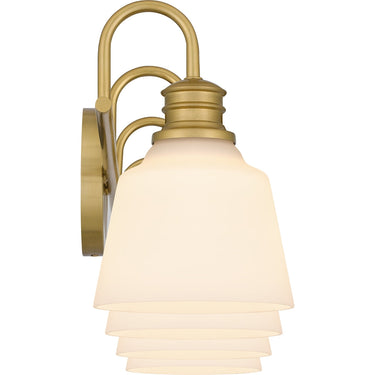 Hinton 4 Light Bath Light in Aged Brass 7