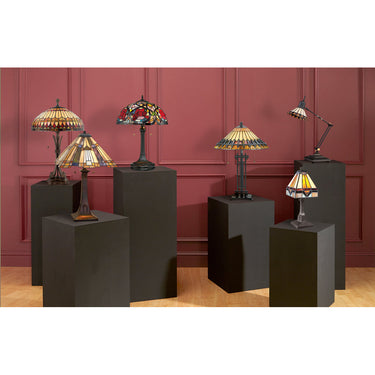 Holmes 1 Light Table Lamp in Vintage Bronze 3