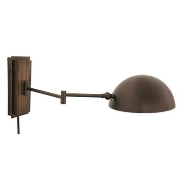 House of Troy BA725-CHB Barton 1 Light Wall Lamp in Chestnut Bronze - Crescent Harbor