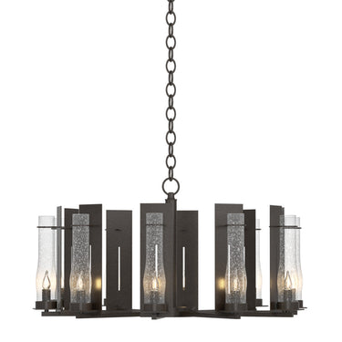 Hubbardton Forge 103290 New Town 10 Light Chandelier 8