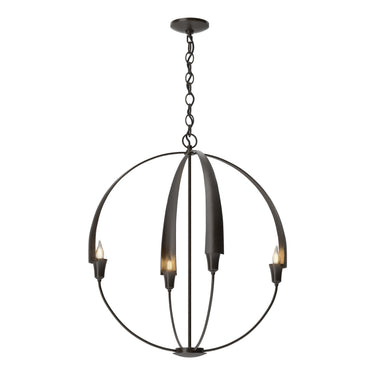 Hubbardton Forge 104203-01-NO Cirque Small Chandelier 8