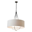 Hubbardton Forge 104230 Loop Pendant - Natural Linen Shade - Crescent Harbor