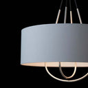 Hubbardton Forge 104230 Loop Pendant - Natural Linen Shade - Crescent Harbor