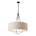 Hubbardton Forge 104230 Loop Pendant - Flax Shade - Crescent Harbor
