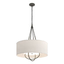 Hubbardton Forge 104230 Loop Pendant - Flax Shade - Crescent Harbor