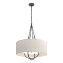 Hubbardton Forge 104230 Loop Pendant - Flax Shade - Crescent Harbor