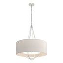Hubbardton Forge 104230 Loop Pendant - Flax Shade - Crescent Harbor