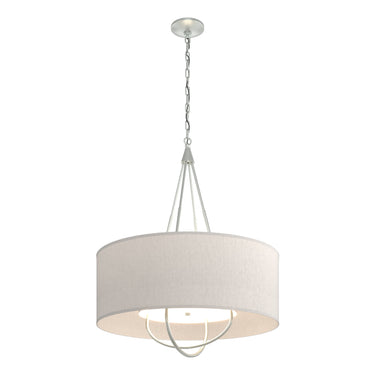 Hubbardton Forge 104230 Loop Pendant - Flax Shade - Crescent Harbor
