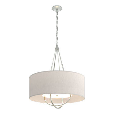 Hubbardton Forge 104230 Loop Pendant - Flax Shade - Crescent Harbor