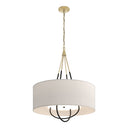 Hubbardton Forge 104230 Loop Pendant - Flax Shade - Crescent Harbor