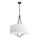 Hubbardton Forge 104230 Loop Pendant - Natural Anna Shade - Crescent Harbor